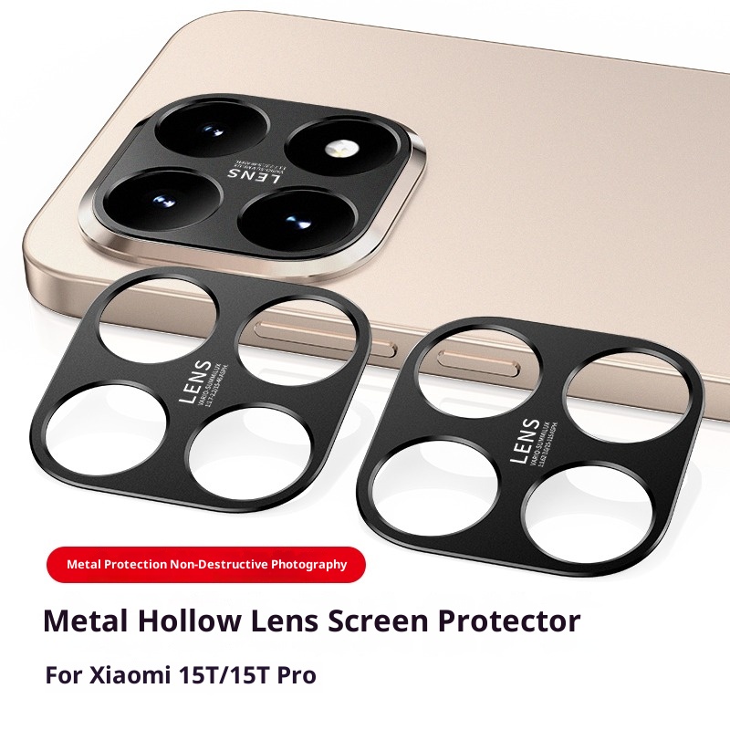 Photography Kit Xiaomi - Aluminium metalen achteruitrijcamera lensbeschermer voor Xiaomi