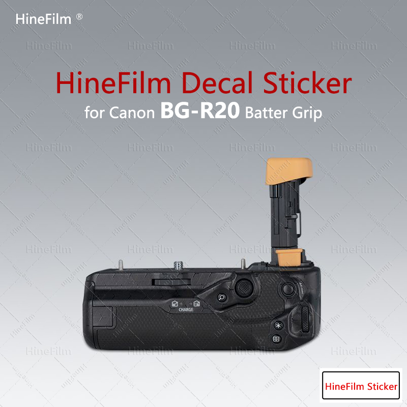 Camera Battery Grip - Hinefilm Huid Voor BG-R20 Camera Batterij