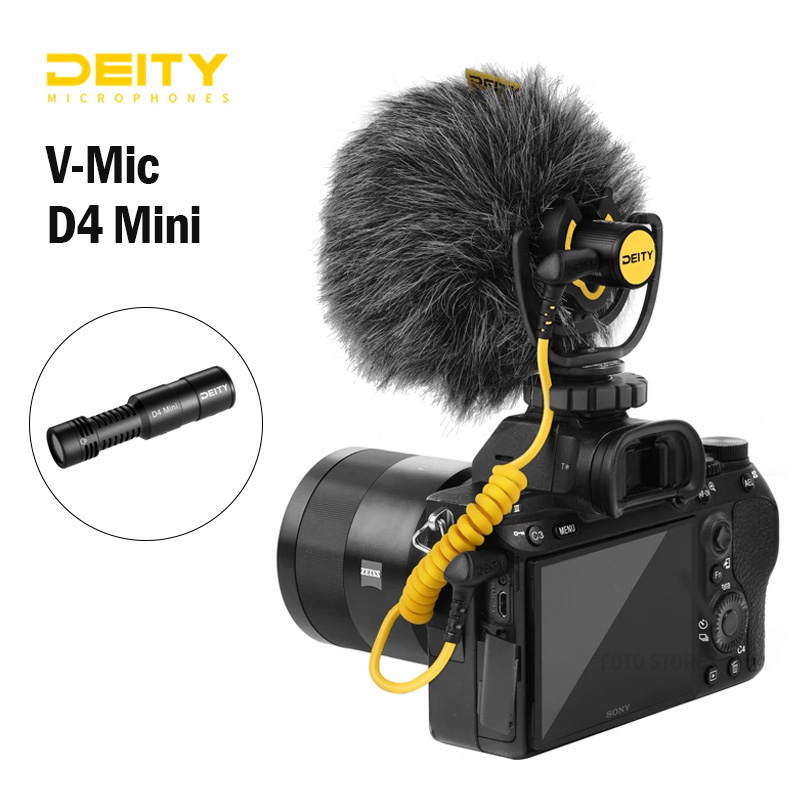 Photography With Mobile - Godheid V-Mic D4 Mini Microfoon Hoofd