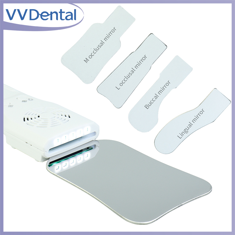Photography Yellow Light - VVDental roestvrijstalen tandheelkundige anti-condensspiegels set met