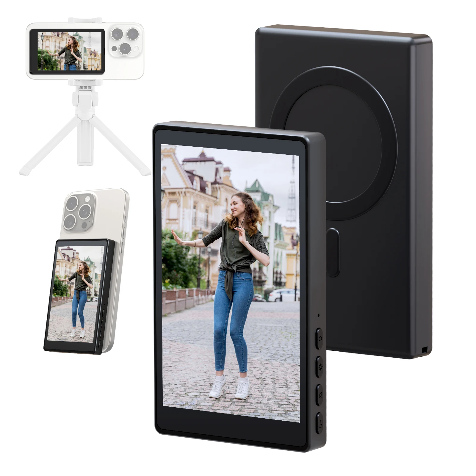 Photography With Mobile - Draadloze monitor achtercamera scherm smartphone selfie