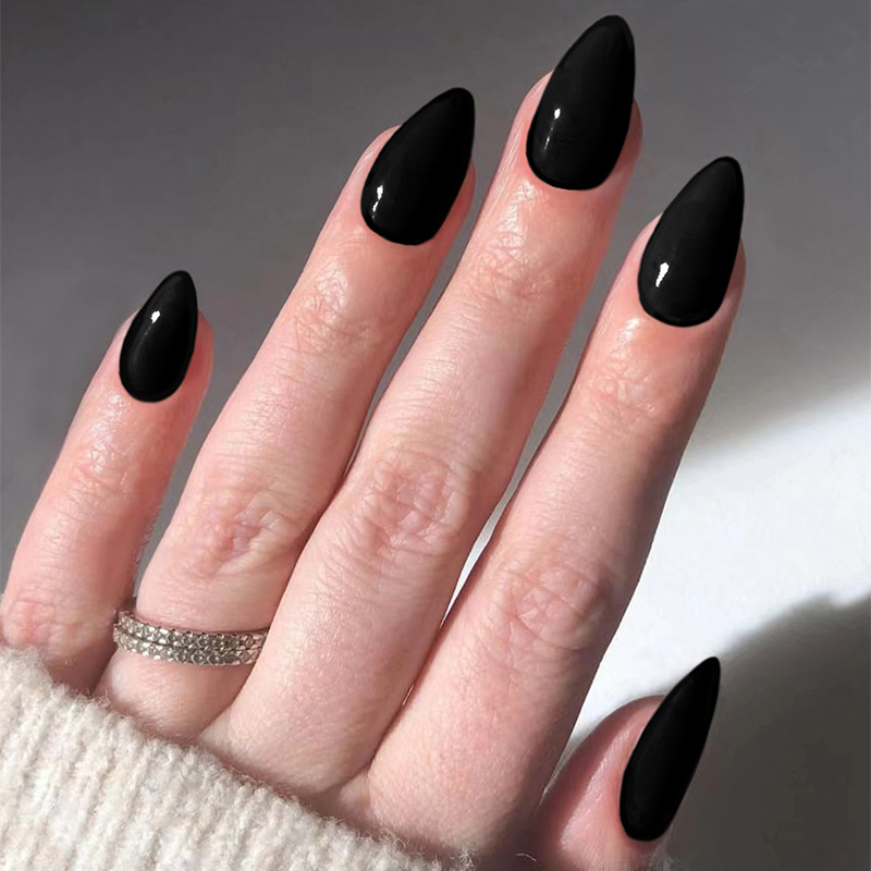 Photography Tips - 24 stuks effen gekleurde kunstnagels sets,