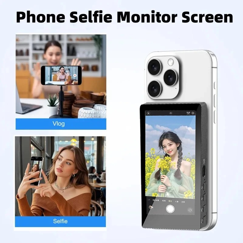 Photography With Mobile - Draadloze monitor achtercamera scherm smartphone selfie