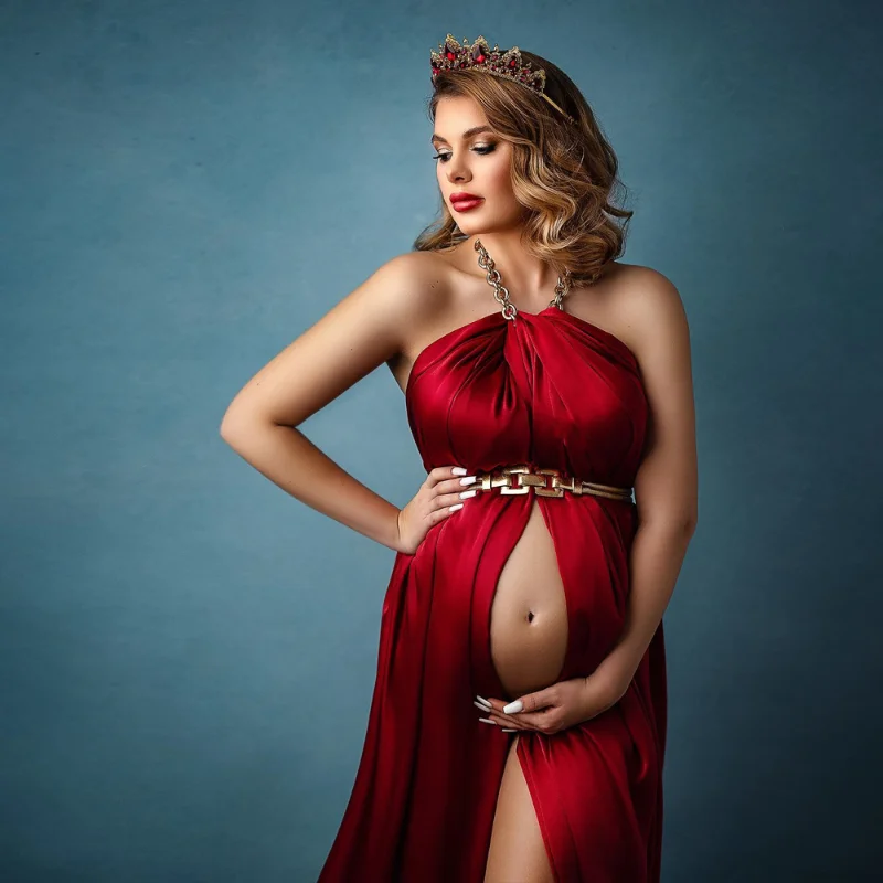 Photography Club - Sexy elegante moederschap fotografie prop jurk