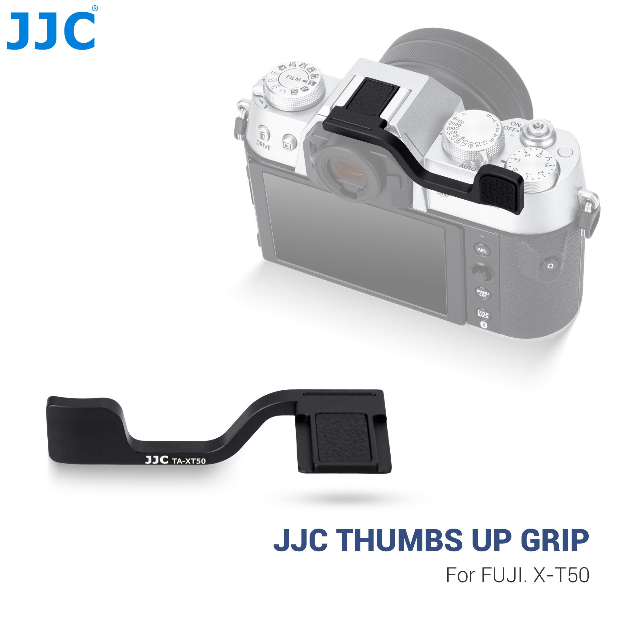 Camera Battery Grip - JJC Deluxe Metalen Duim Omhoog Grip