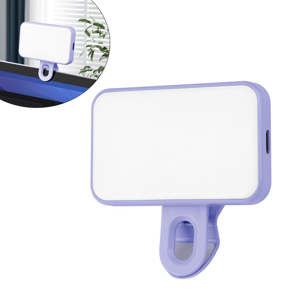 Photography With Mobile - Selfie LED-kleurenclip Invullicht GZ888 Live Selfie