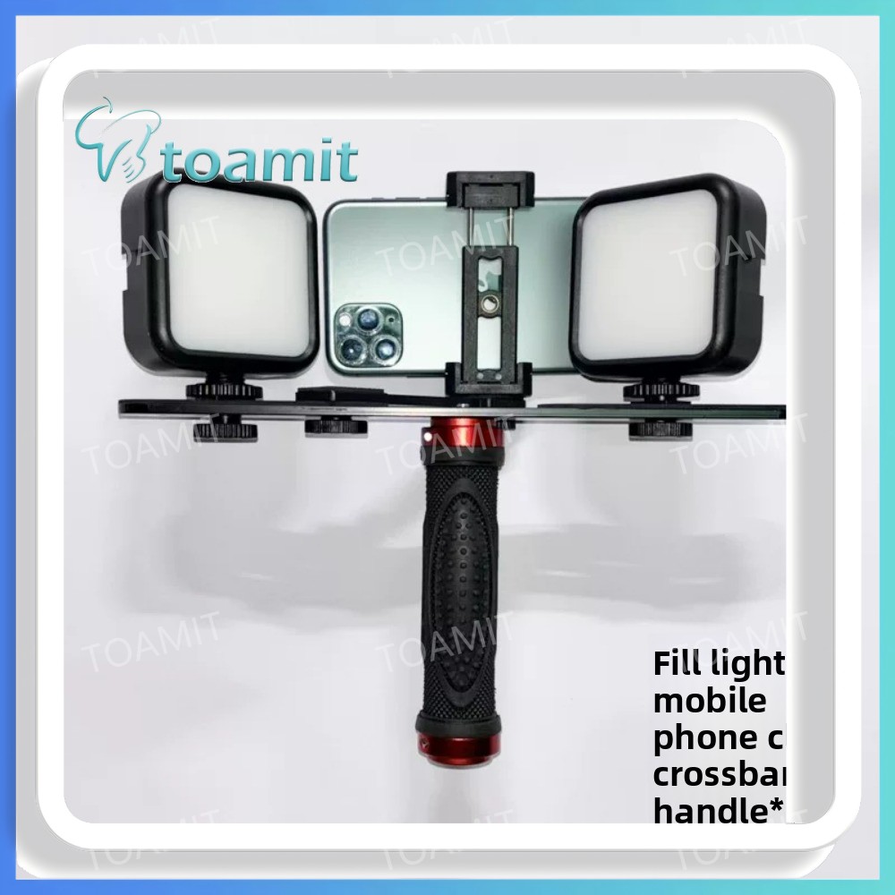 Photography Basic - Tandheelkundige fotografielamp, Bluetooth LED-flitser voor smartphone,