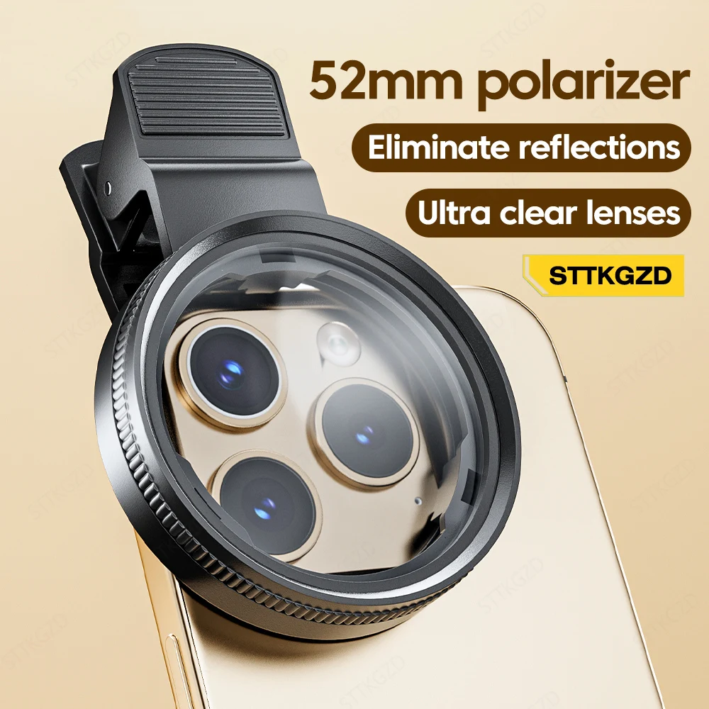 Photography With Mobile - Nieuwe 52 mm CPL mobiele telefoon