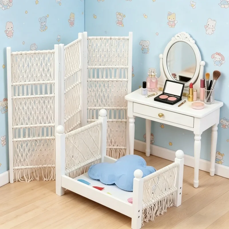 Photography Basic - Universeel bedframe voor pasgeborenen Retro handgemaakt