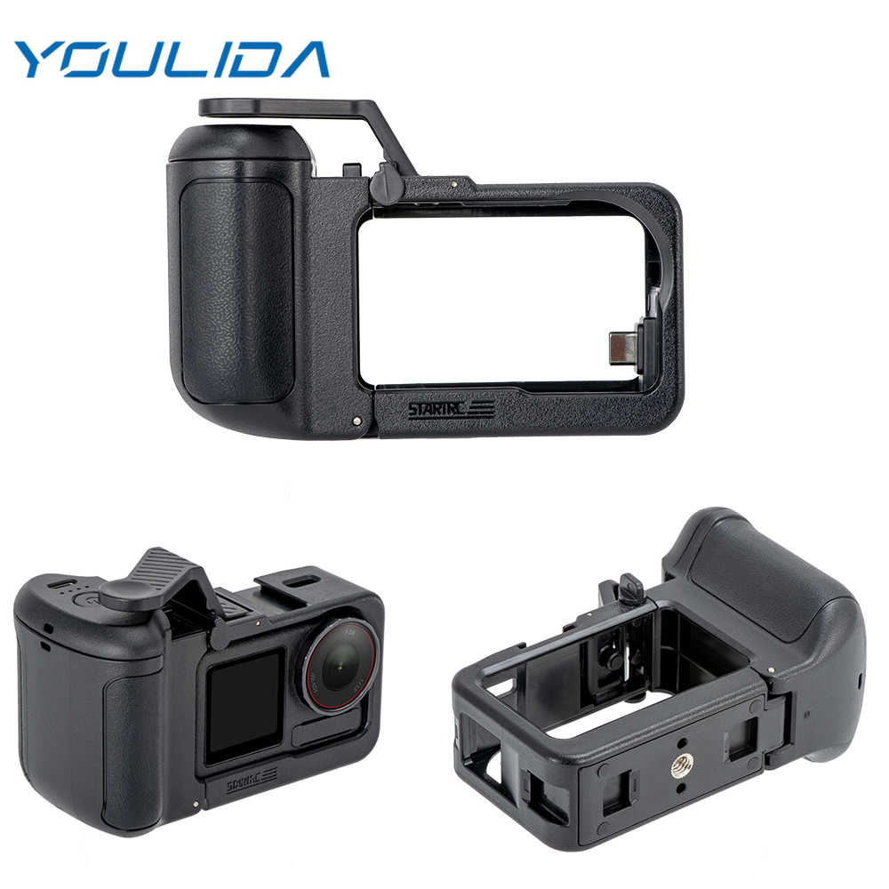 Voor DJI Action 5 Pro Uitbreid - Camera Battery Grip recensie en prijs