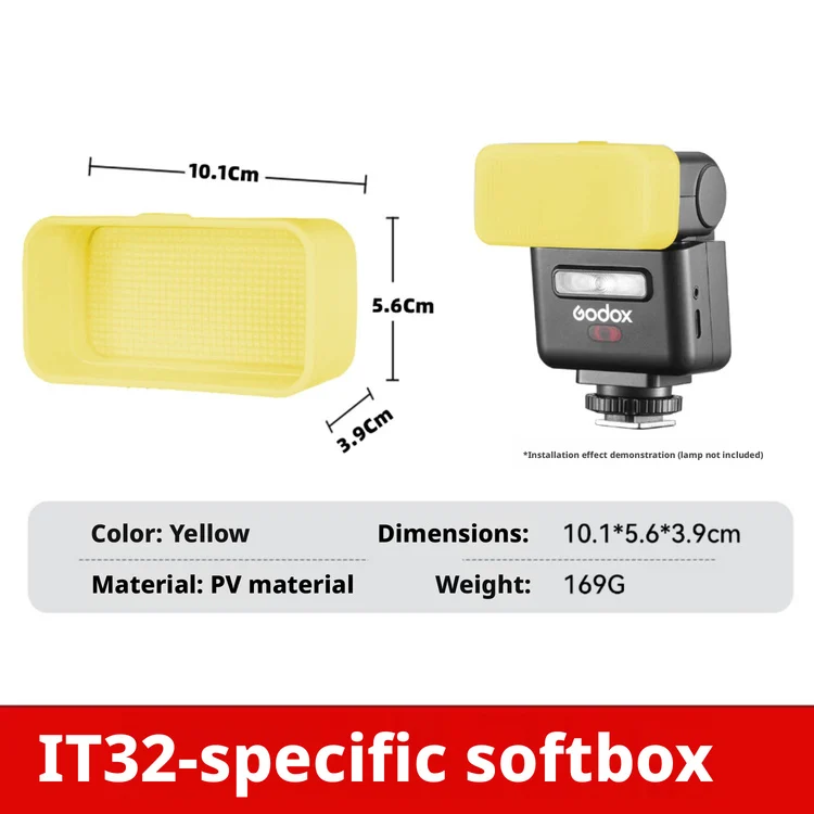 3-kleurige flitsdiffusorhoes v - Photography Yellow Light recensie en prijs