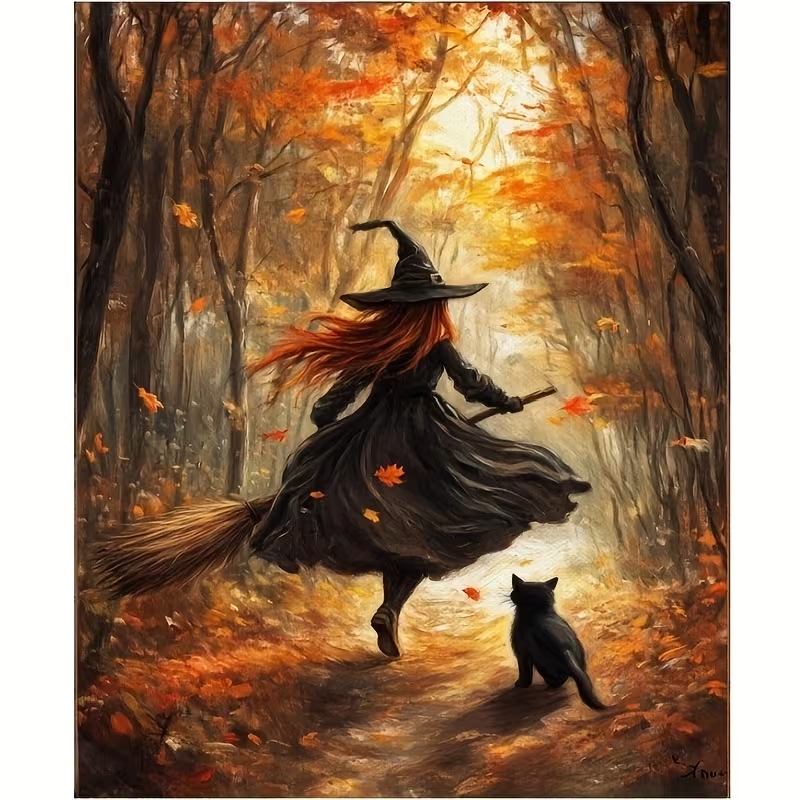 Retro Halloween Herfst Heks Op - Photography Interior recensie en prijs