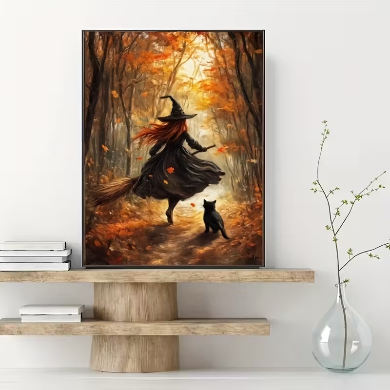 Retro Halloween Herfst Heks Op - Photography Interior recensie en prijs