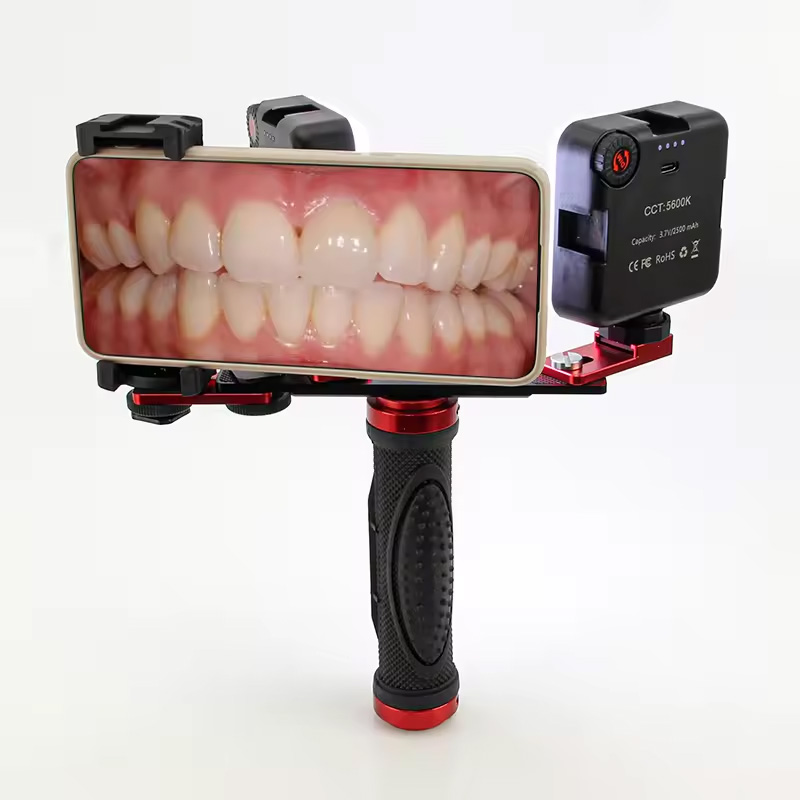 Mobiele LED-fotolamp voor tand - Photography With Mobile recensie en prijs