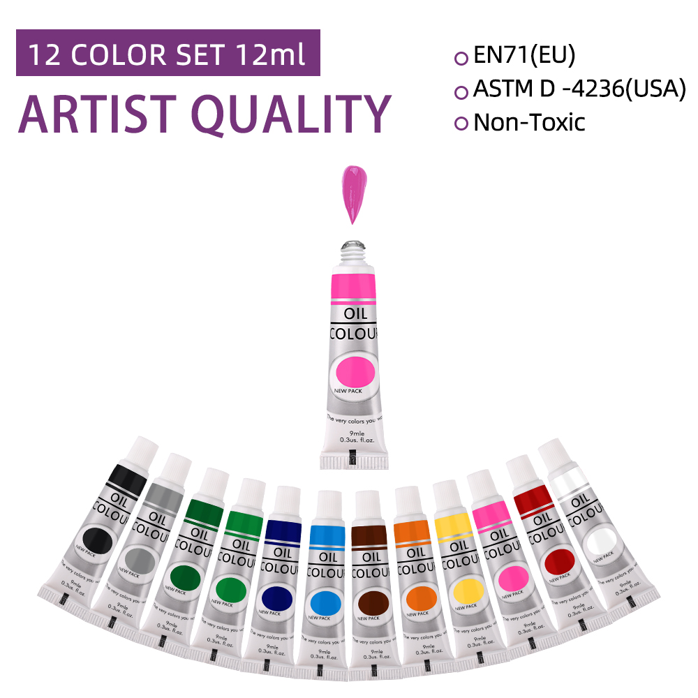 12 Kleur Olieverf Set 9Ml Tube - Photography Fine Art recensie en prijs