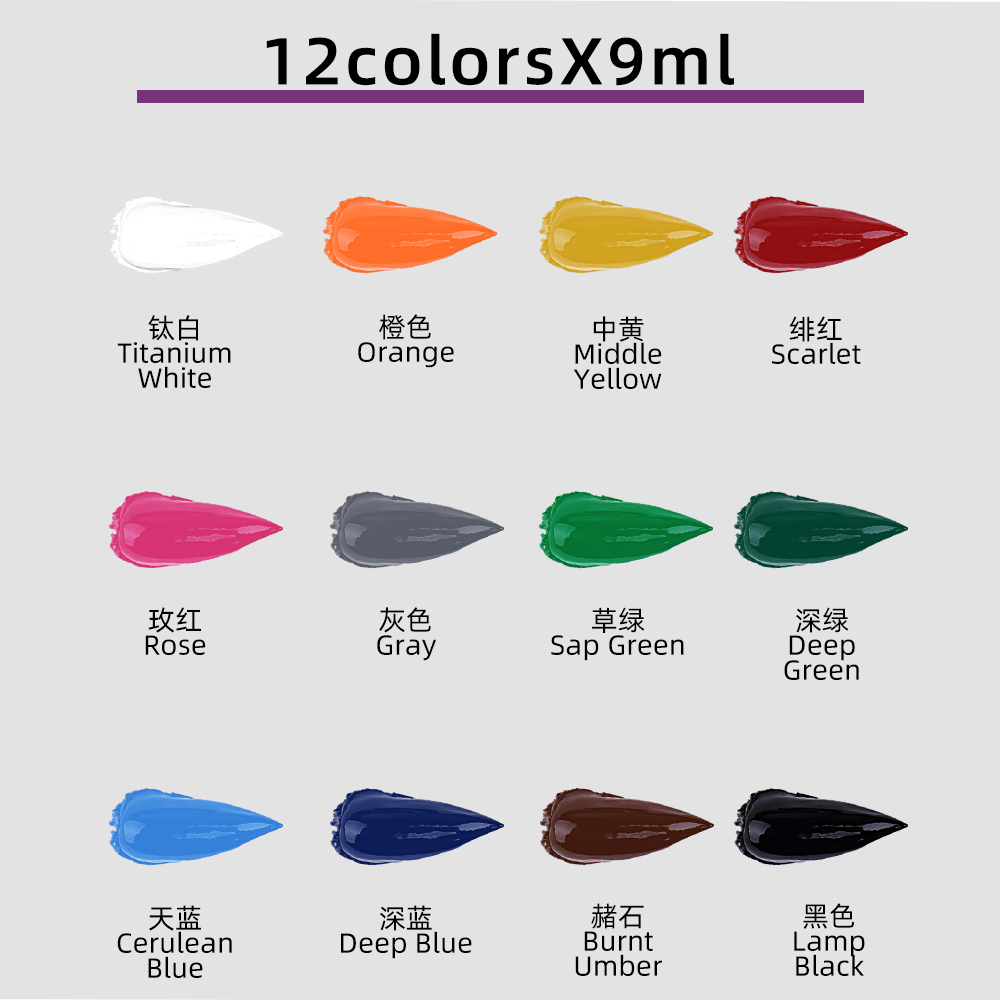 12 Kleur Olieverf Set 9Ml Tube - Photography Fine Art recensie en prijs