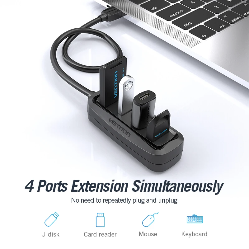 Vention Usb 2.0 Hub 4 Poort Me - Photography Kit Xiaomi recensie en prijs