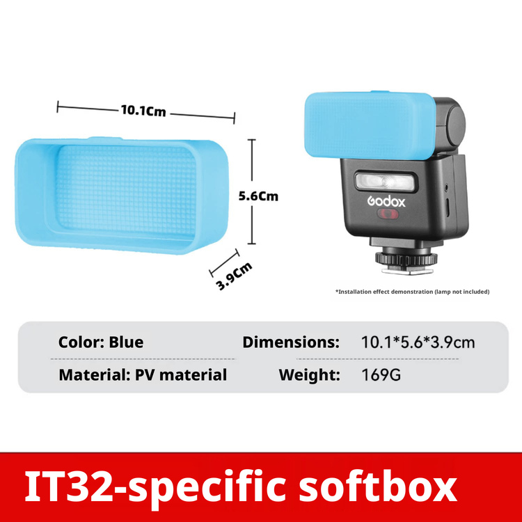 Diffuser voor Godox iT32 Mini  - Photography Yellow Light recensie en prijs
