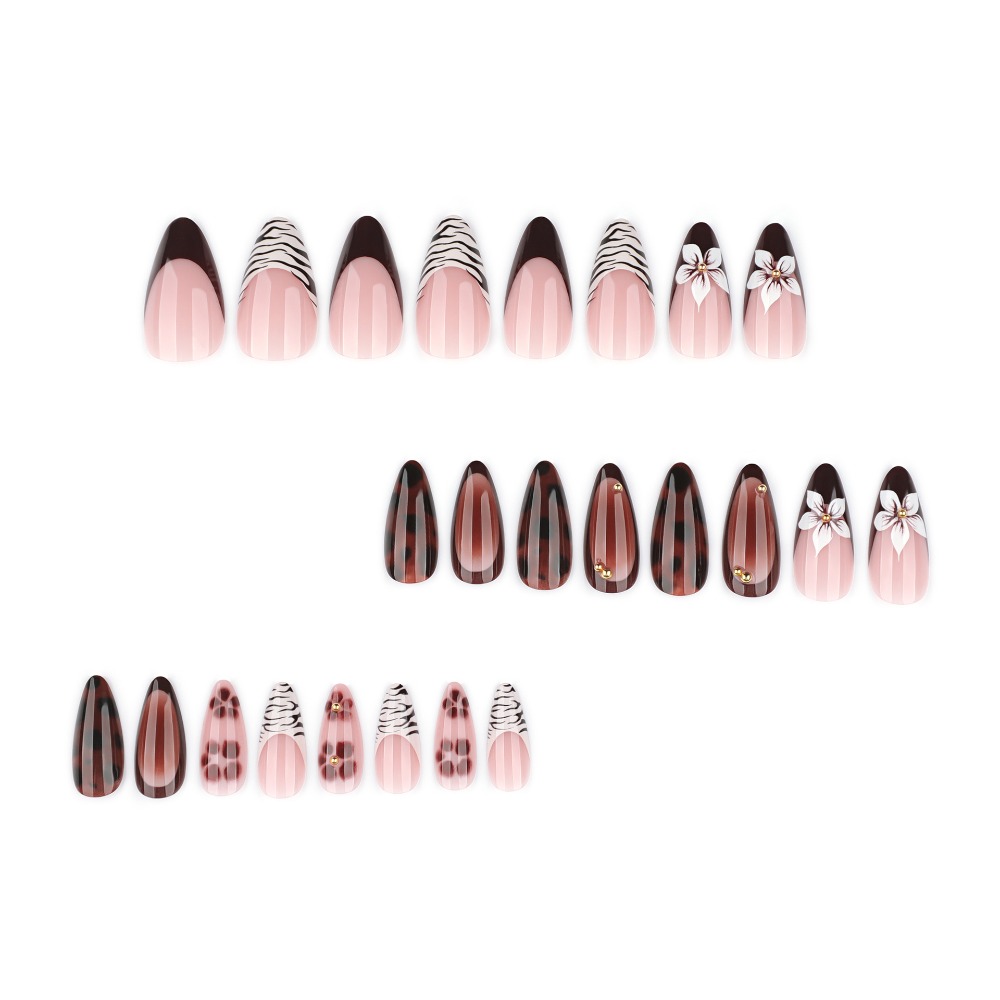 24 stuks bruine French Tip opz - Photography Tips recensie en prijs