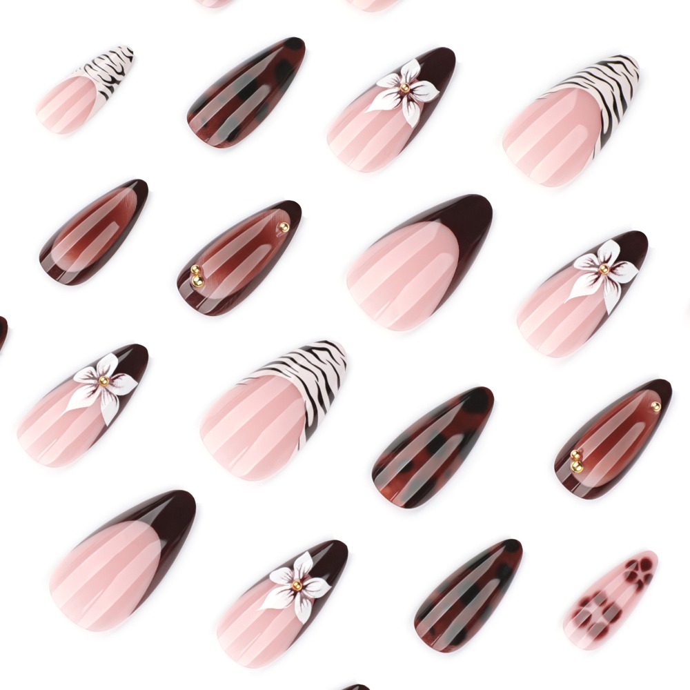 24 stuks bruine French Tip opz - Photography Tips recensie en prijs