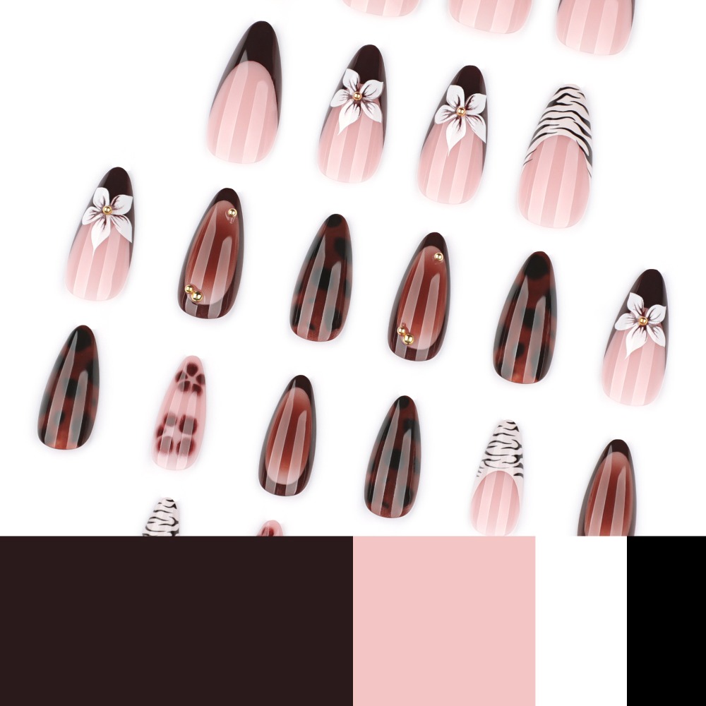 24 stuks bruine French Tip opz - Photography Tips recensie en prijs